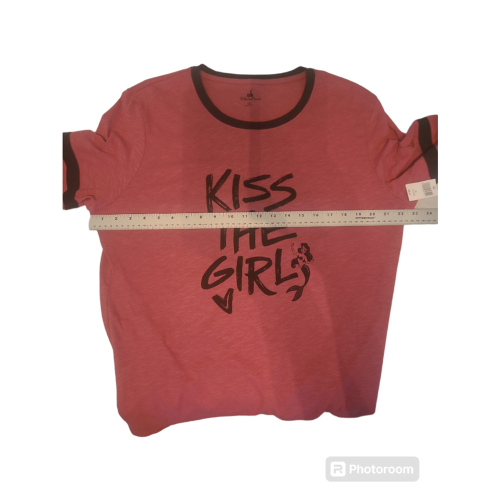 Disney Parks Little Mermaid T-Shirt, XL, Pink, Black - Picture 7 of 7